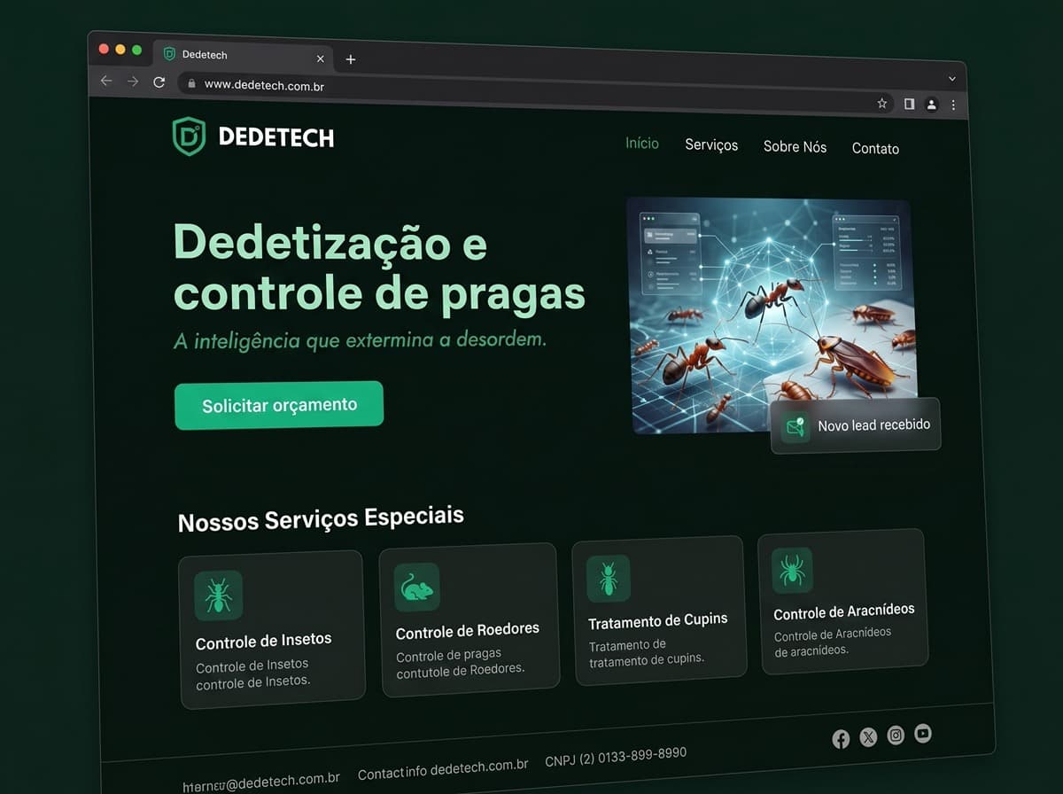Seu site que capta clientes