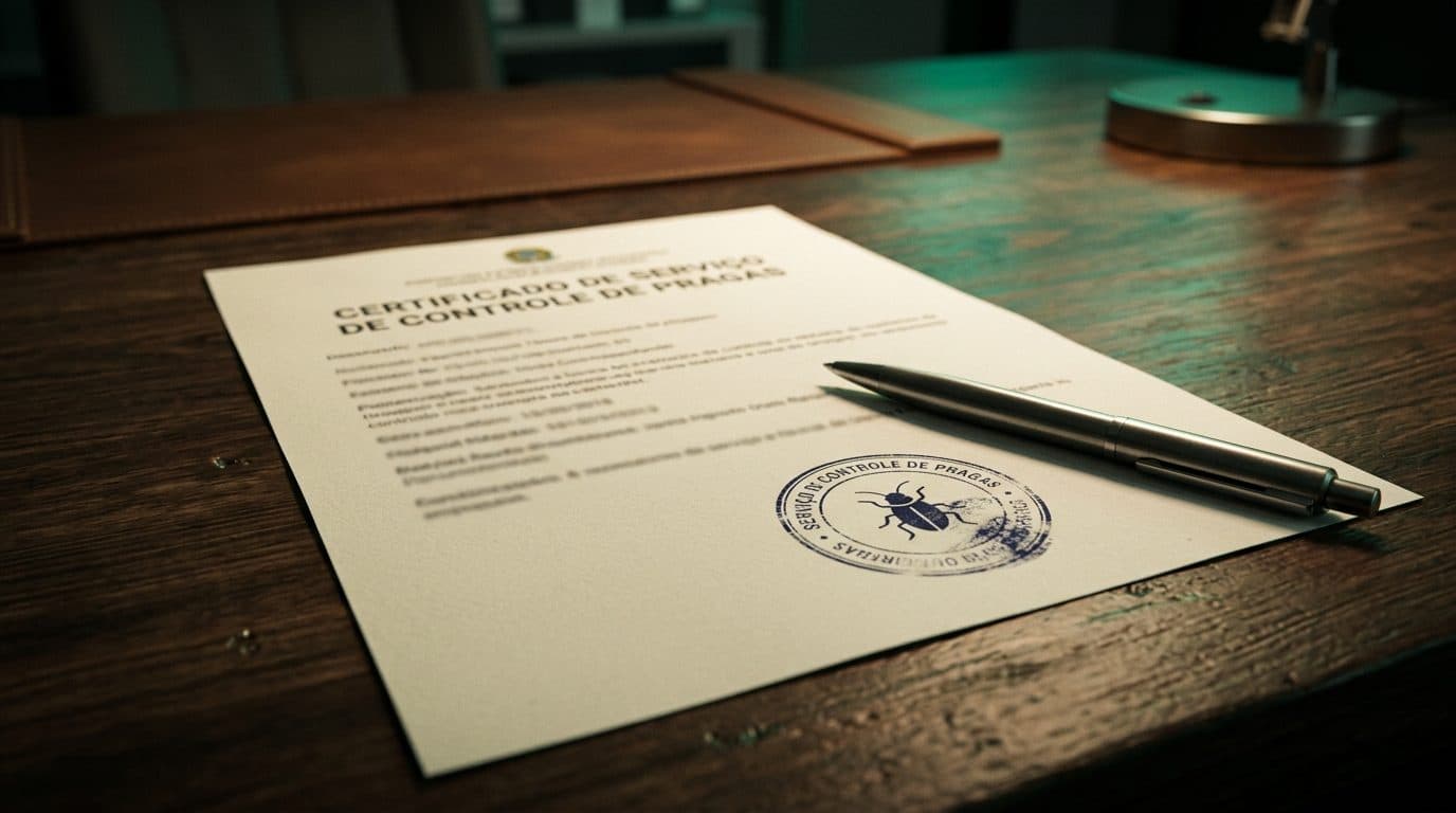 Como emitir o certificado de dedetização corretamente